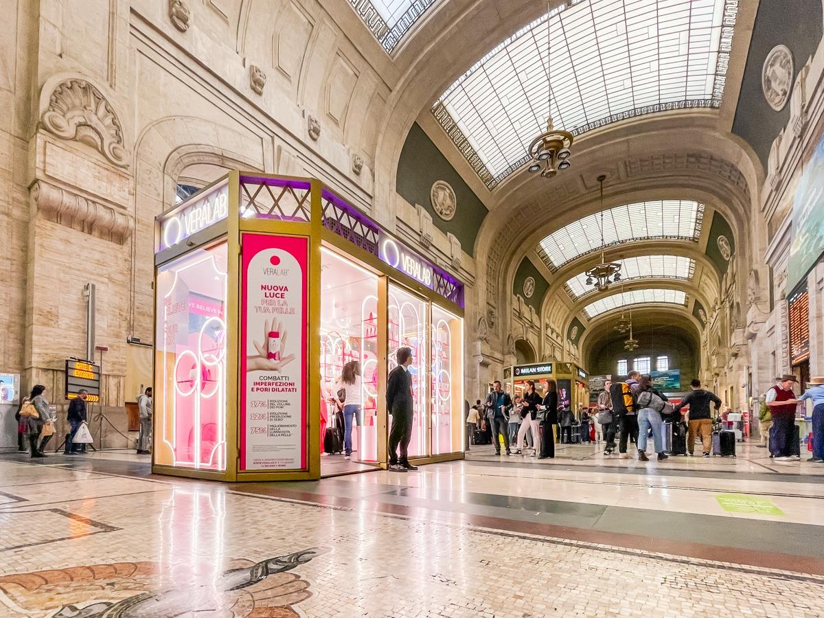 Milano Centrale: arriva il nuovo pop-up di Veralab